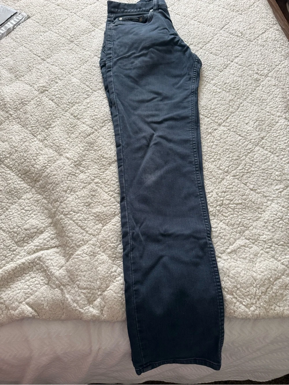 Dark Navy Straight-Leg banana republic traveller pant